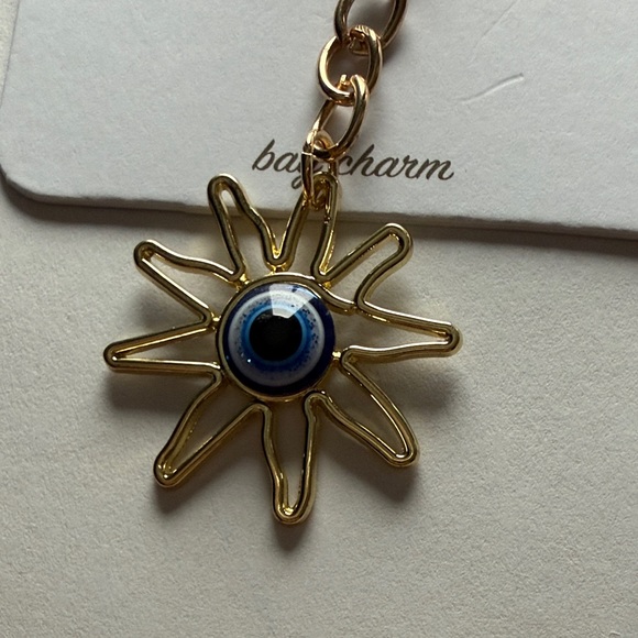 Lulla Collection Gold Tone Sun Keychain - Picture 3 of 4